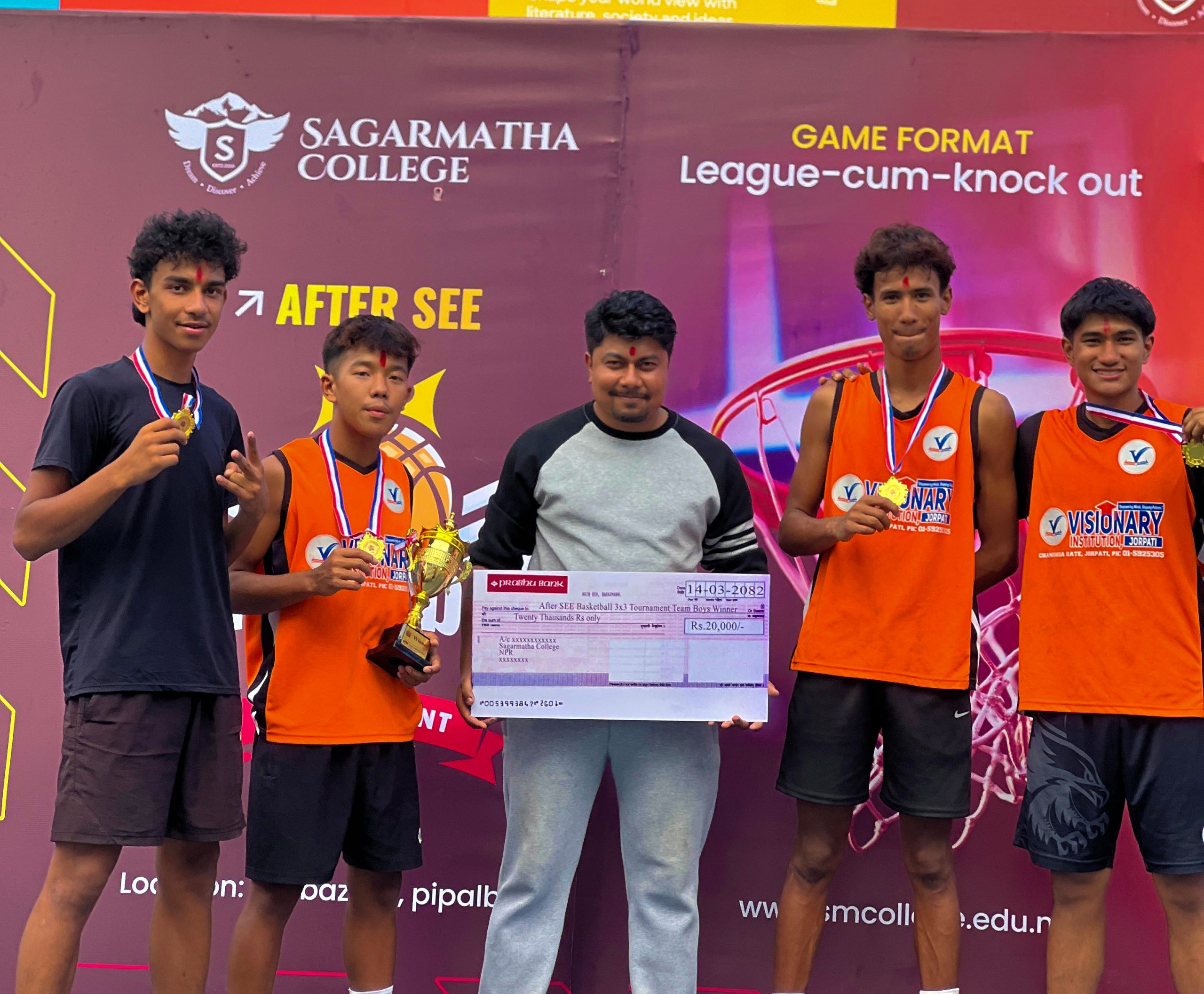 कक्षाको मात्र होइन, कोर्टको पनि हिरो : भिजनरी इन्ष्टिच्युसन